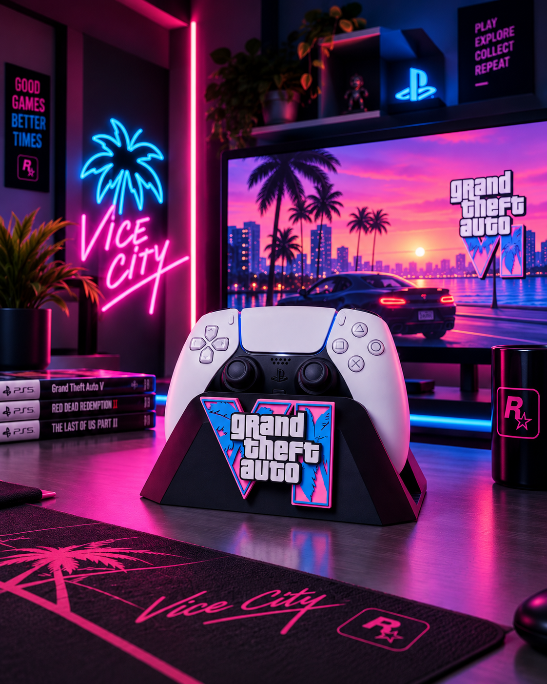 Suporte para Controle PS5 – GTA VI