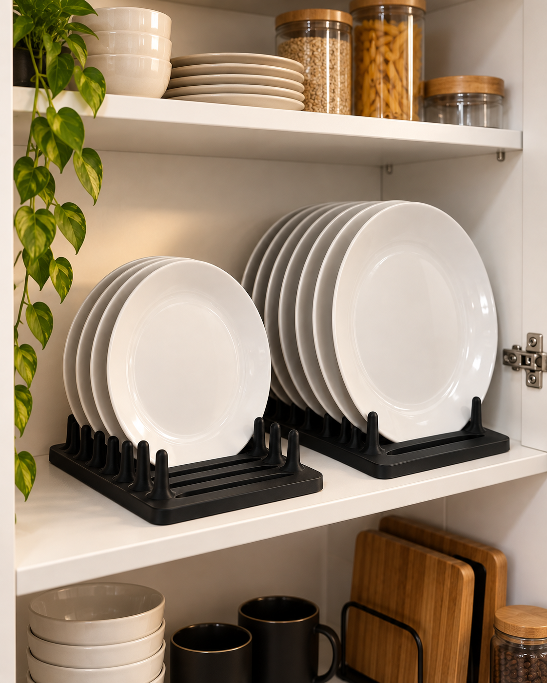Suporte Vertical para Pratos de Jantar